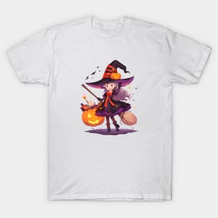 Witch Halloween Tee T-Shirt